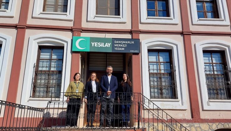 Yeşilay Kırklareli Şube Başkanı Kırtıl, YEDAM’ı ziyaret edip yetkililerle görüştü