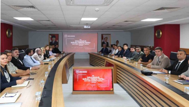 Yöneticiler Aydın’da kamu hastanelerinin hizmet kapasitesini değerlendirdi