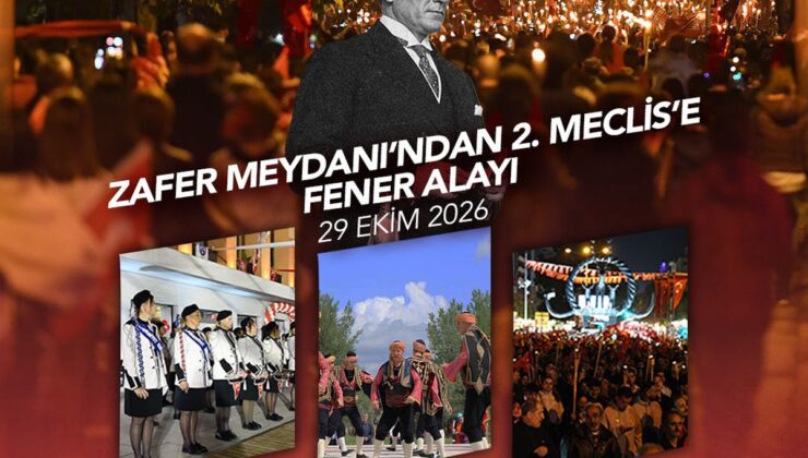 ABB, 29 Ekim’de Zafer Meydanı’ndan 2’nci Meclis’e fener alayı düzenleyecek