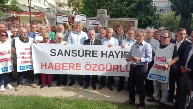 Adana’da üç basın örgütü tutuklu gazetecilerin serbest bırakılmasını istedi