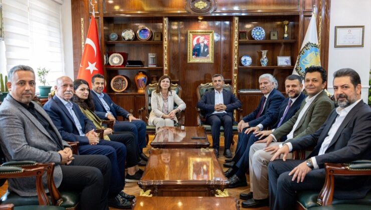AK Parti Diyarbakır İl Başkanı Sümer, Büyükşehir Belediyesini ziyaret etti