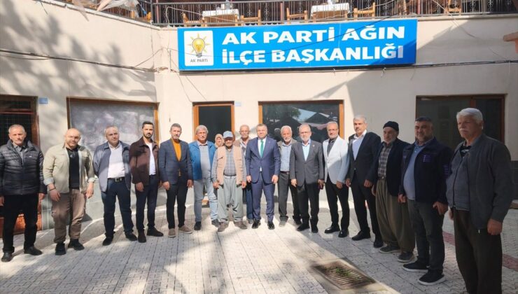 AK Parti Diyarbakır Milletvekili Yaz’dan Ağın’a ziyaret