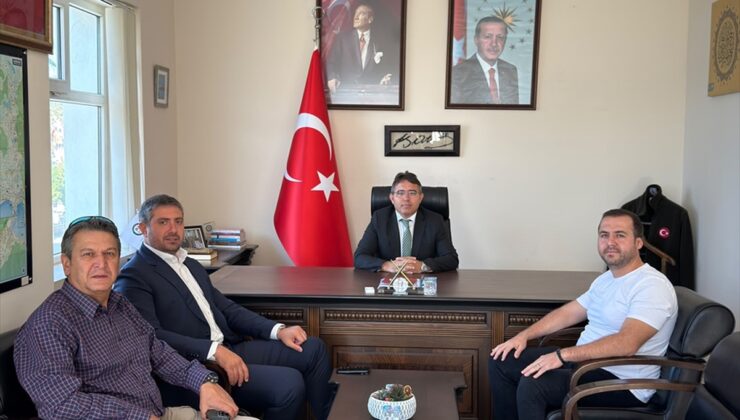 AK Parti heyeti, Marmaris Kaymakamı Kaya ile Hisarönü projelerini görüştü