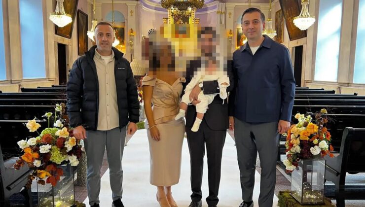 AK Partili başkanın vaftiz törenine katılması büyük tartışma yarattı