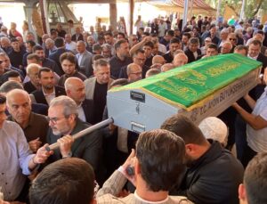 AK Partili Mahir Ünal’ın kayınpederi Hasan Özdin, Aydın Nazilli’de toprağa verildi