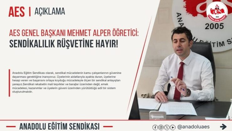Anadolu Eğitim Sendikası mali teşvik ve barajlara karşı adil sistem çağrısı yaptı