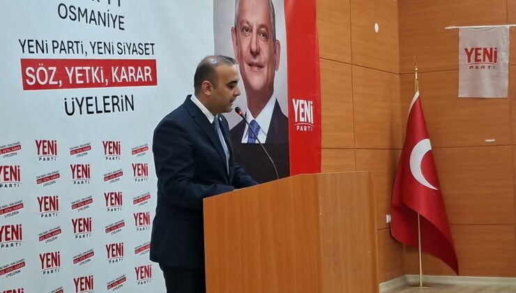 Avni Güvel, YENİ Parti’nin Osmaniye İl Başkanlığı seçimini 4 bin 392 oyla kazandı