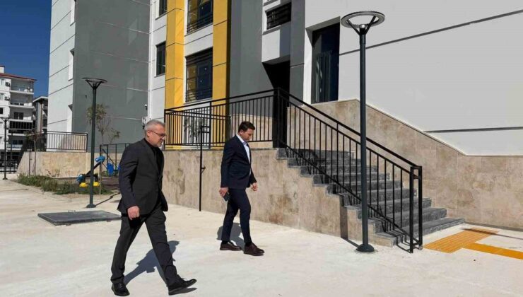 Aydın Buharkent’te YİKOB’un yürüttüğü 24 sınıflı okul inşaatı son aşamaya geldi