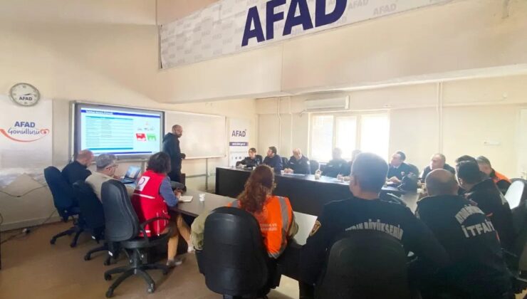 Aydın’da 30 Ekim’deki İzmir TAMP tatbikatı öncesi bilgilendirme toplantısı yapıldı