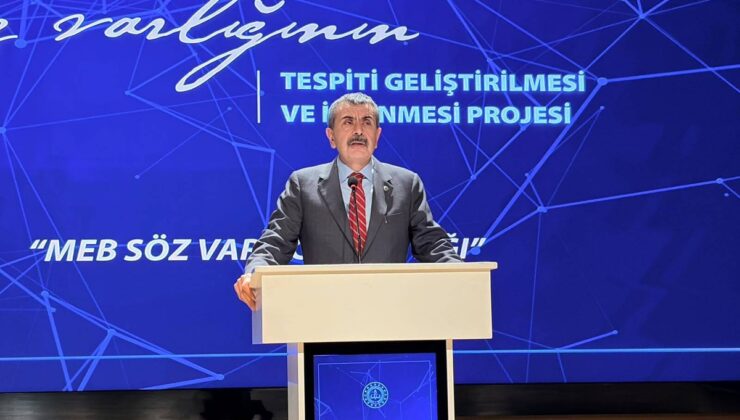 Bakan Tekin, MEB Söz Varlığı Bilgi Ağı platformunun tanıtımına katıldı