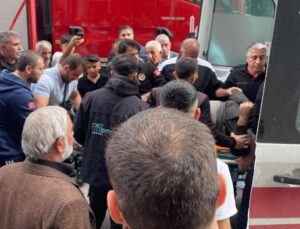 Bakım sırasında dehşet! Asansör halatı koptu, 2 işçi kabinle düştü