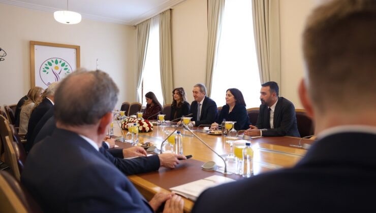 Bakırhan, Lüksemburg Parlamento Heyeti ile Türkiye-AB ilişkilerini görüştü