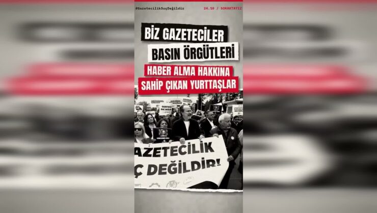 Basın meslek örgütleri 24 Ekim’de birçok ilde sansüre karşı eylem yapacak