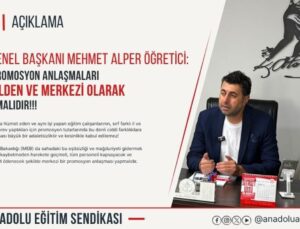 BASK ve Anadolu Eğitim Sendikası MEB’e seslendi, promosyon tek elden yönetilsin