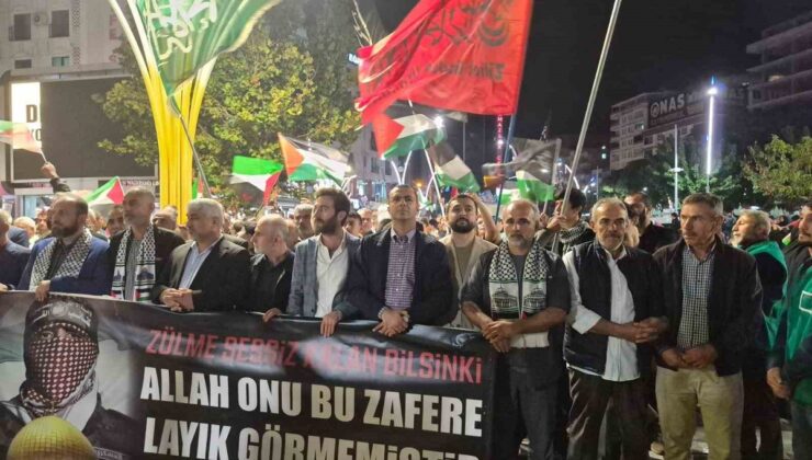 Batman’da Aksa Tufanı’nın 3. yıldönümünde Gazze’ye destek yürüyüşü düzenlendi