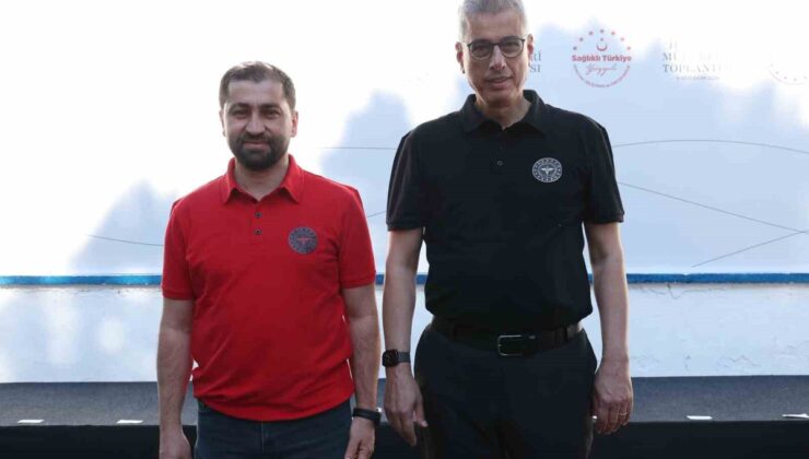 Bilecik İl Sağlık Müdürü Damkacı, Urla’daki toplantıda Bakan Memişoğlu ile görüştü