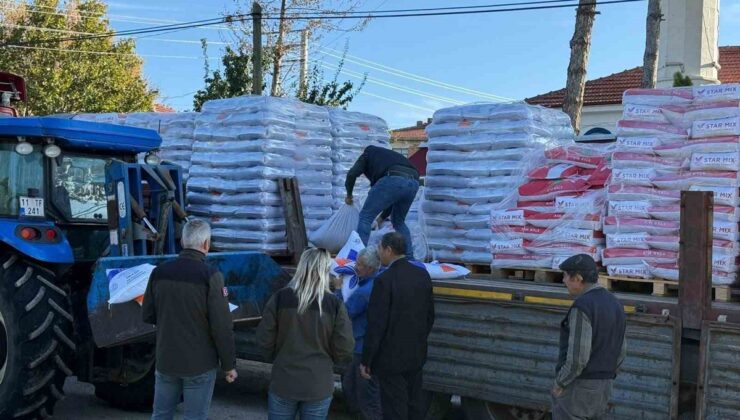 Bilecik Söğüt’te 51 çiftçiye 22 bin 500 kilo yem bitkisi tohumu dağıtıldı