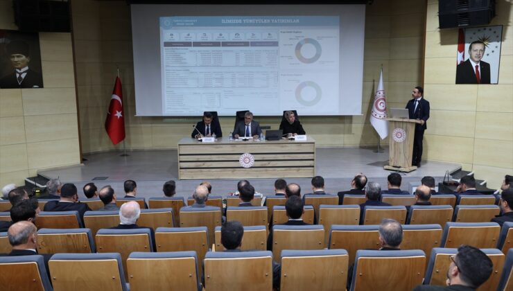 Bingöl’de İl Koordinasyon Kurulu’nda üçüncü izleme döneminde 289 proje görüşüldü