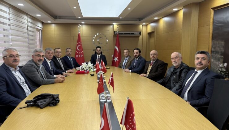 BTP Genel Başkanı Baş, Birleşik Kamu-İş heyetini ağırladı, kamu sorunları ele alındı