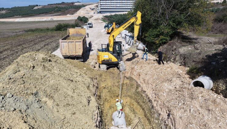 Bursa Büyükşehir Belediyesi, Görükle’de 2 kilometrelik altyapı imalatına başladı