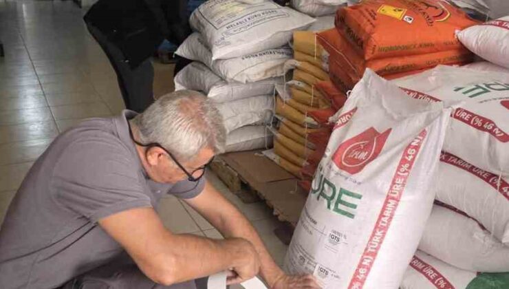 Çanakkale’de toplam 23 gübre ürününde DNA bandrol denetimi yapıldı