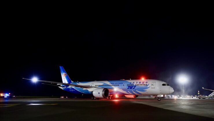 China Southern’ın Guangzhou-Addis Ababa hattı ilk seferini tamamladı