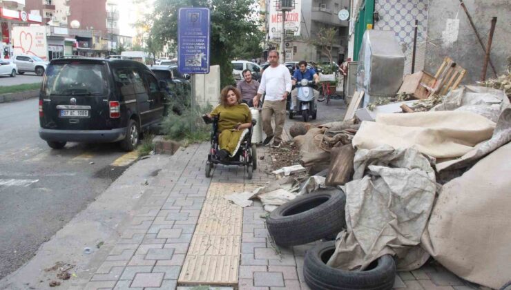 Cizre’de engelli vatandaşlar erişim sorununu dile getirdi, altyapı çağrısı yaptı