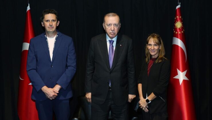 Cumhurbaşkanı Erdoğan, SpaceX üst düzey yöneticilerini kabul etti
