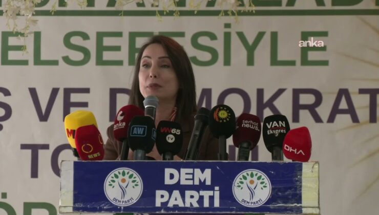 DEM Parti Eş Genel Başkanı Hatimoğulları Van’da çerçeve yasa çağrısı yaptı