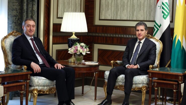 DEM Parti Eş Genel Başkanı Tuncer Bakırhan, Barzani ile barış ve iş birliğini görüştü