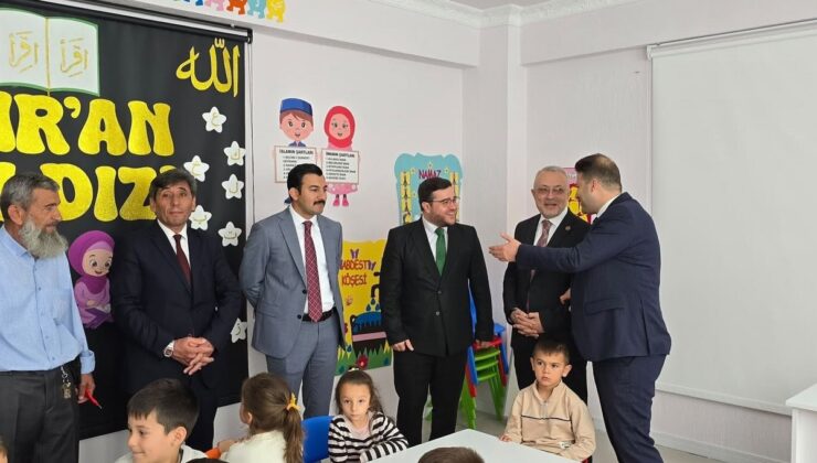 Denizli Çivril’de Kıralan Mahallesi 4-6 Yaş Kur’an Kursu törenle hizmete açıldı