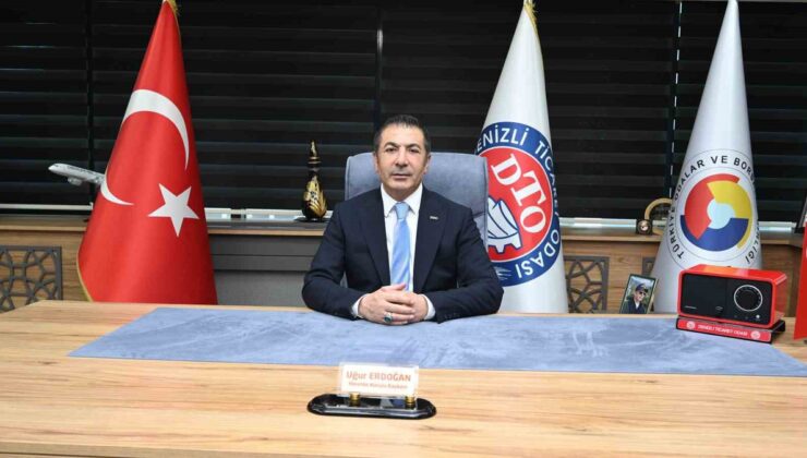 Denizli Ticaret Odası başkanlığına Uğur Erdoğan 79 oyun 60’ıyla yeniden seçildi