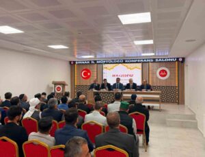 Diyanet’in Şırnak’taki saha buluşmasında din hizmetleri istişare edildi