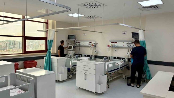 Diyarbakır Gazi Yaşargil Hastanesinde 60 yataklı yoğun bakım tam kapasiteye ulaştı