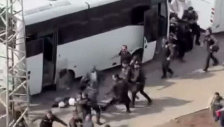 Diyarbakır Şehir Hastanesi şantiyesinde 75 işçiye 9. günde polis müdahale etti