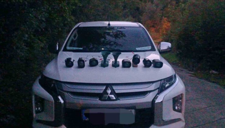 Doğa Koruma ekipleri, Zonguldak Ereğli’de avcılık denetiminde 9 ses cihazına el koydu