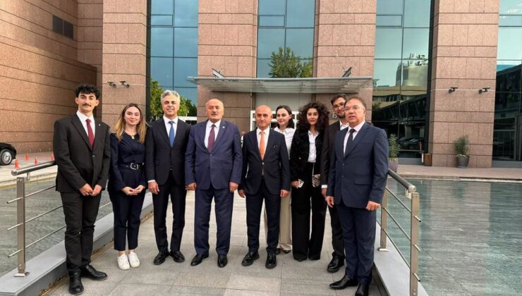 EBYÜ Rektörü Kuyrukluyıldız, eğitim hedefleri için Binali Yıldırım’ı ziyaret etti
