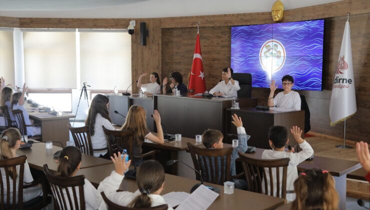 Edirne Çocuk Meclisi 3. Dönem toplantısında çocukların talepleri not alındı
