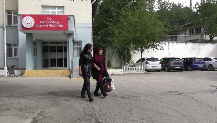 Edirne’de 77 yaşındaki Asiye Kaçar, Dünya Yaşlılar Günü’nde Salarlı köyüne götürüldü