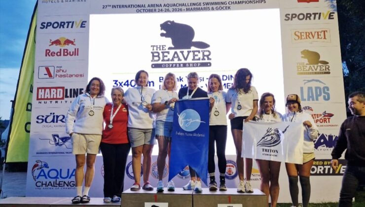 Edirneli yüzücü Hülya Demirhan Marmaris’te 5 kilometre yüzmede ikinci oldu