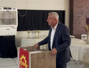 EMEP Başkanı Aslan Kayseri’de son 3 yılda 110 işçinin iş cinayetlerinde öldüğünü söyledi