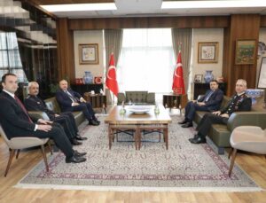 Emniyet Genel Müdürü Fidan Kütahya’da Vali Işın’ı ve Emniyet Müdürlüğünü ziyaret etti