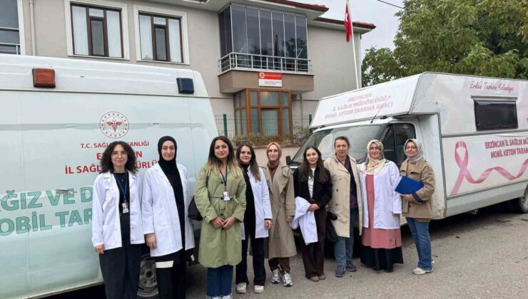 Erzincan’da Kur’an kursundaki taramada Sağlıklı Hayat Merkezi 94 kişiye hizmet verdi