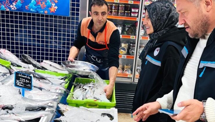Erzurum İl Tarım ekipleri merkez ilçelerde balık satış noktalarını denetledi