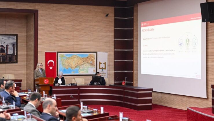 Erzurum’da kamuda iş sağlığı ve güvenliği toplantısına 20 ilçenin kaymakamı katıldı