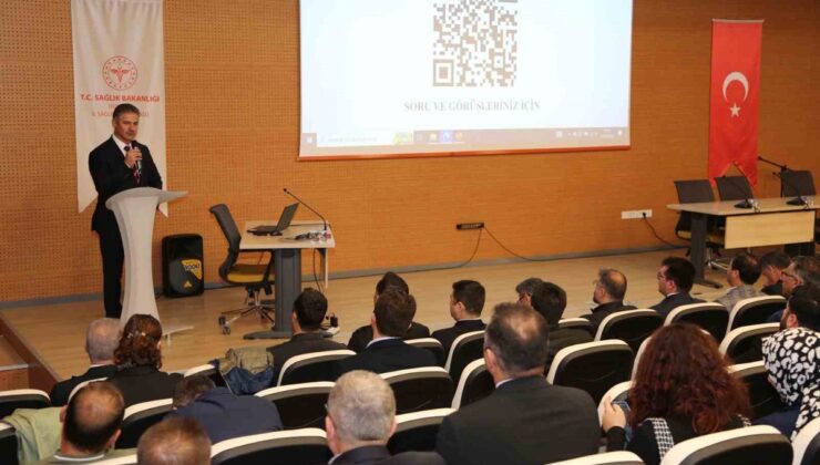 Erzurum’da REDES tanıtım toplantısına çevre illerin sağlık yöneticileri katıldı