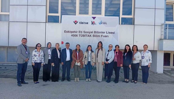Eskişehir Eti Sosyal Bilimler Lisesi TÜBİTAK 4006’da Türkiye birincisi oldu