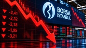 İstifaların ardından Borsa İstanbul'da sert düşüş