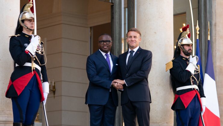 Fransa Cumhurbaşkanı Macron, Benin Cumhurbaşkanı Wadagni’yi Paris’te ağırladı