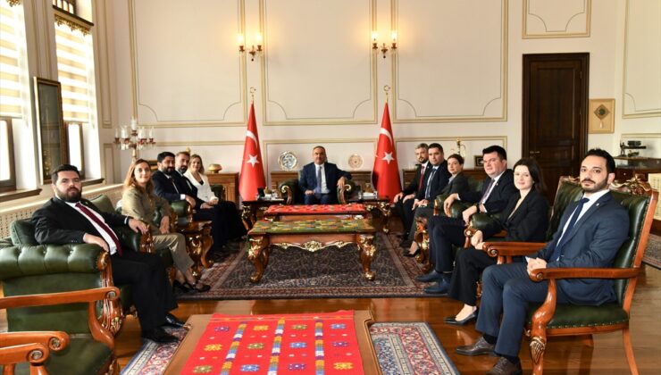 Genel Kurul’da seçilen Tekirdağ Barosu Başkanı Arslan, Vali Soytürk’ü ziyaret etti
